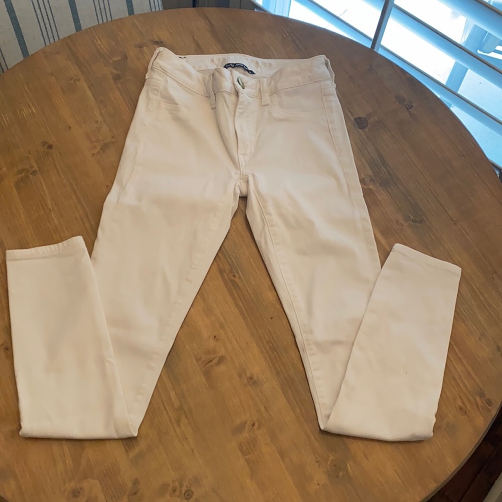 White jeans